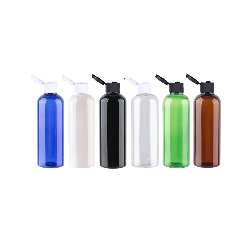 

50pcs/lot 100ml Clear White Skin Care Lotion Bottle With Flip Top Cap PET Plastic Bottle 3.5OZ Women Perfume Bottle