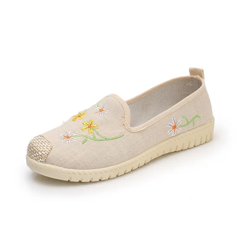 Women Casual Boat Shoes Ladies Slip On Ballet Flats Comfy Soft Zapatos Mujer Walking Footwear 2021 Autumn Mother New Loafers