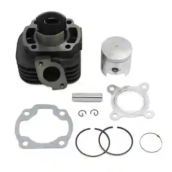 

47mm Piston Kits With Pin For Yamaha jog 50 Jog50 Motorcyle Cylinder piston Big Bore Kit Set For 70cc Yamaha Minarelli 1E40QMB