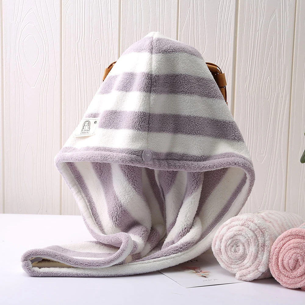 Быстрая Сушка микрофибры полотенце для волос обернутый тюрбан Turbie твист шапка шапки спа ванна водопоглощающие сухие волосы домашний текстиль