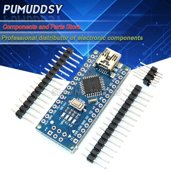 

1PCS Nano V3.0 controller ATMEGA328P ATMEGA328 CH340 +USB cable
