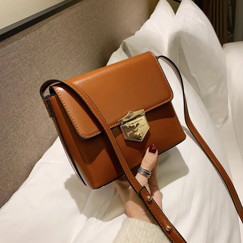 

New Arrival Bag Women's 2018 New Style Fashion Korean-style Shoulder Bag Versatile Shoulder Retro Square Sling Bag Online Celebr