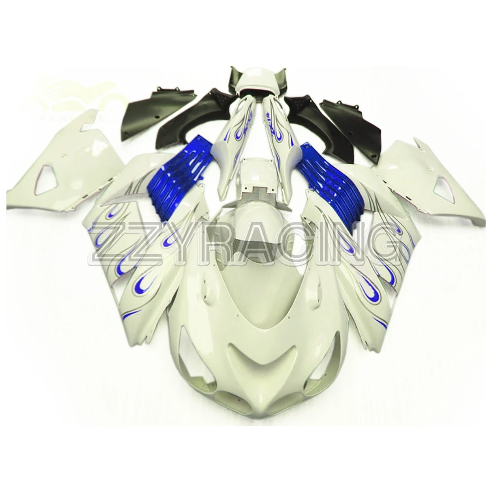 

Complete Fairings Fit for Kawasaki ZX14R 2006 2007 2008 2009 2010 2011 Year ZZ-R1400 06 - 11 ABS Plastic Bodywork Ivory White