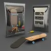 1Set Finger SkateBoard Wooden Fingerboard Toy Professional Stents Fingers Skate Set Novelty Children Christmas Gift ► Photo 3/6