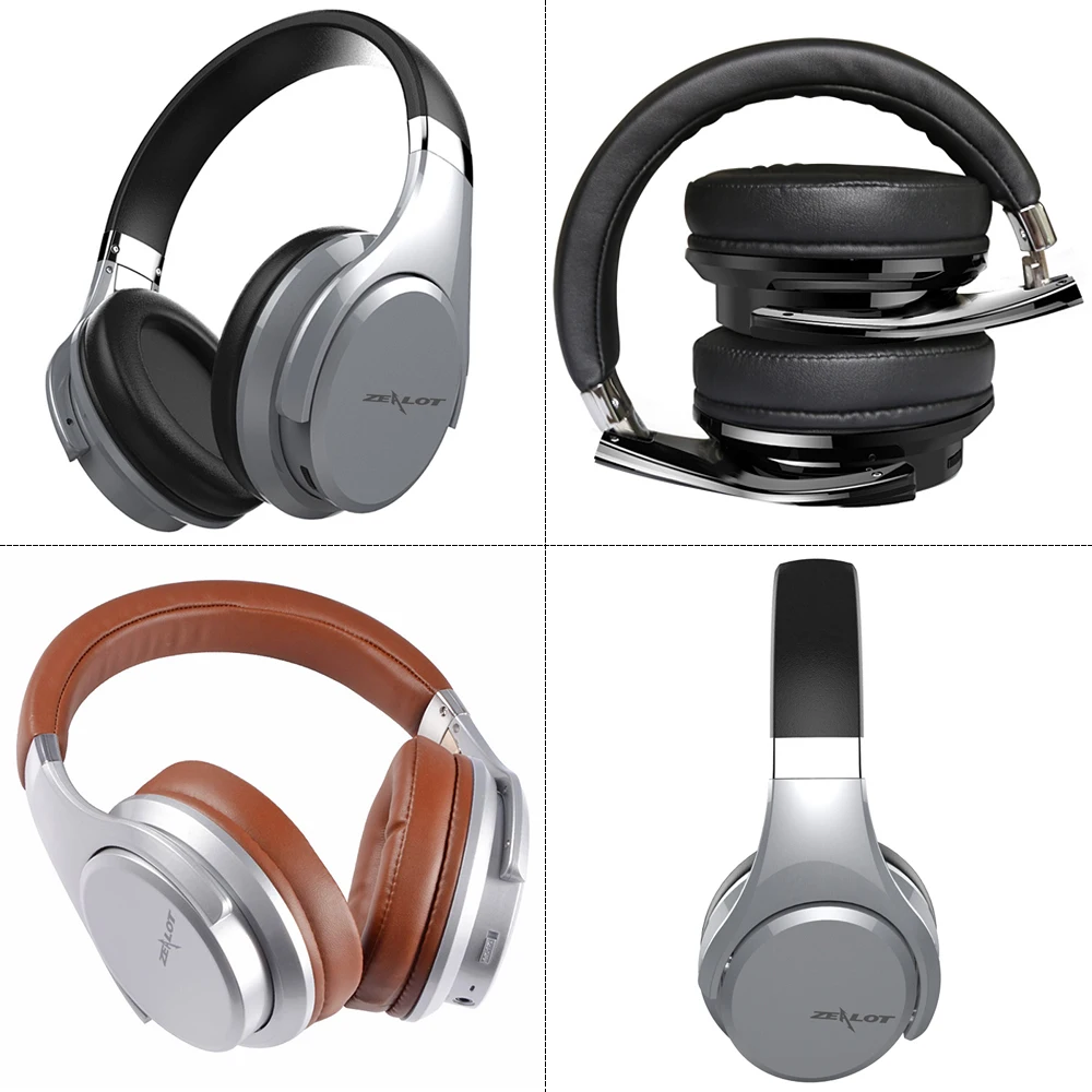 ZEALOT B21 Накладные наушники с басами Беспроводные стереонаушники Bluetooth сенсорное