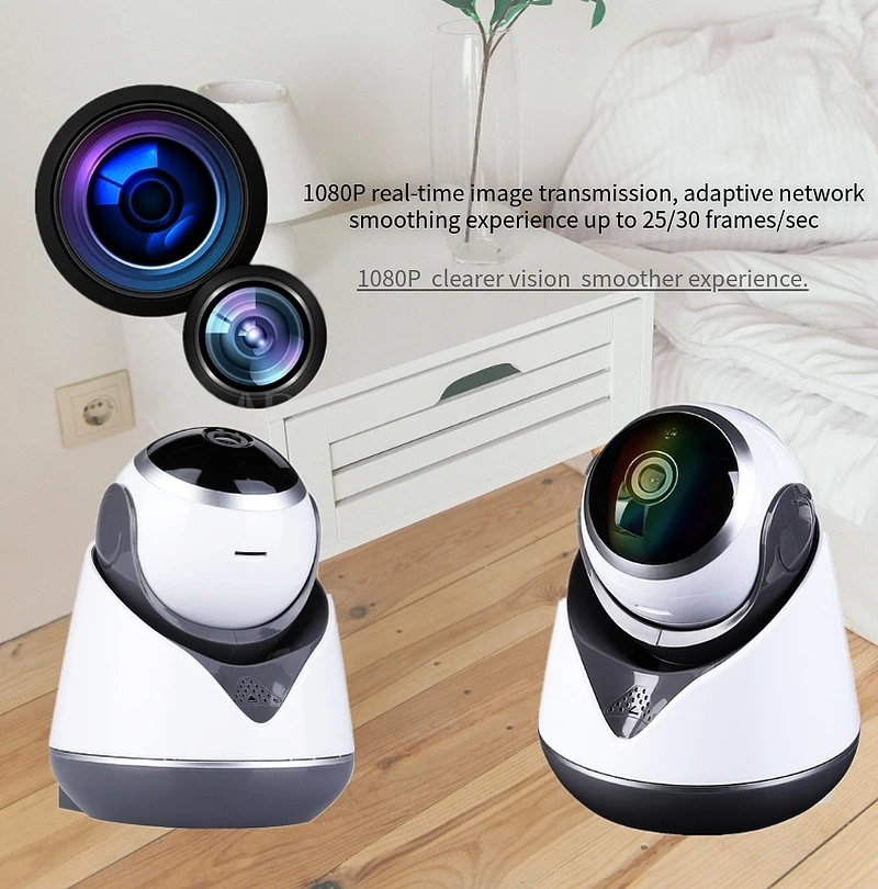 Home1080P CCTV камера Wifi безопасности Ptz Camaras ONVIF наблюдения с автоотслеживанием Детский