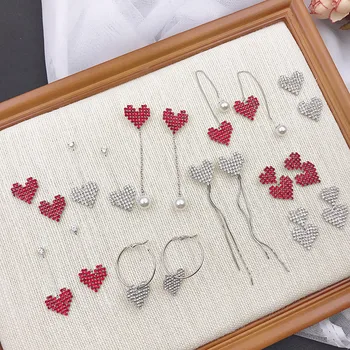 

30 Pairs/lot fashion women earrings lot top quality jewelry earrings wholesale 201102-146