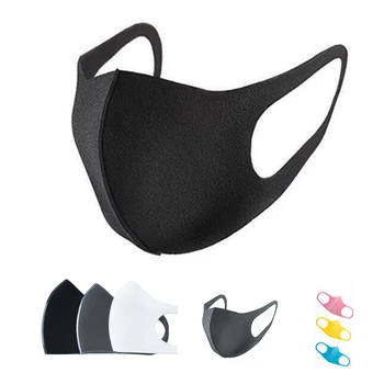 

Safety Protection Products 3pcs Cycling Anti Dust Haze Sponge Mouth Face Cover For Adult Kid Breathable