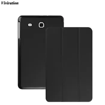 

For Samsung Galaxy Tab E 9.6 T560 T561 Luxury Hard Stand Cover 2020 New Arrival Black Tablet Accessories PU Leather Netbook Case