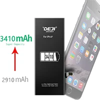 DEJI для iphone 8 батарея с бесплатными инструментами комплект реальная Высокая емкость для iphone 8plus Замена батарей 0 цикл