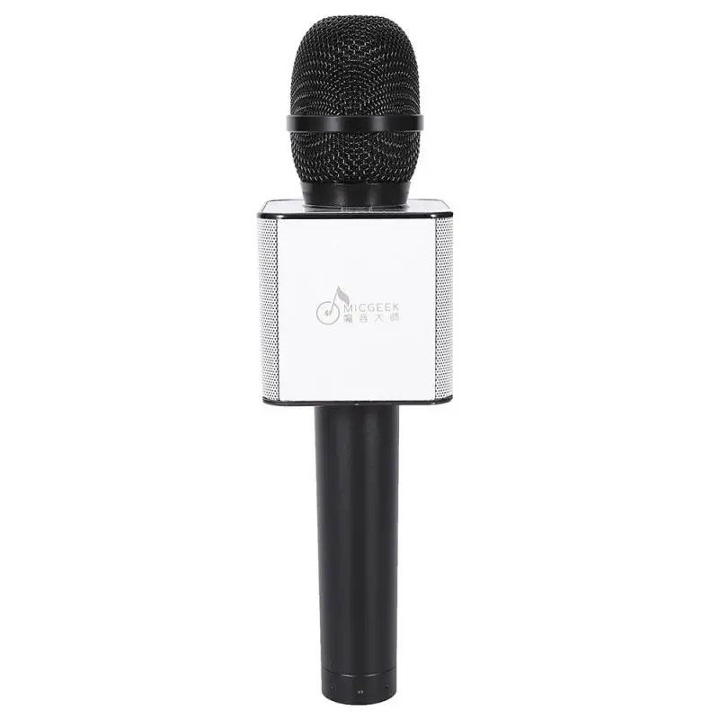 Профессиональный Bluetooth беспроводной микрофон динамик ручной микрофон караоке микрофон музыкальный плеер для вокала, с рекордером KTV микрофон
