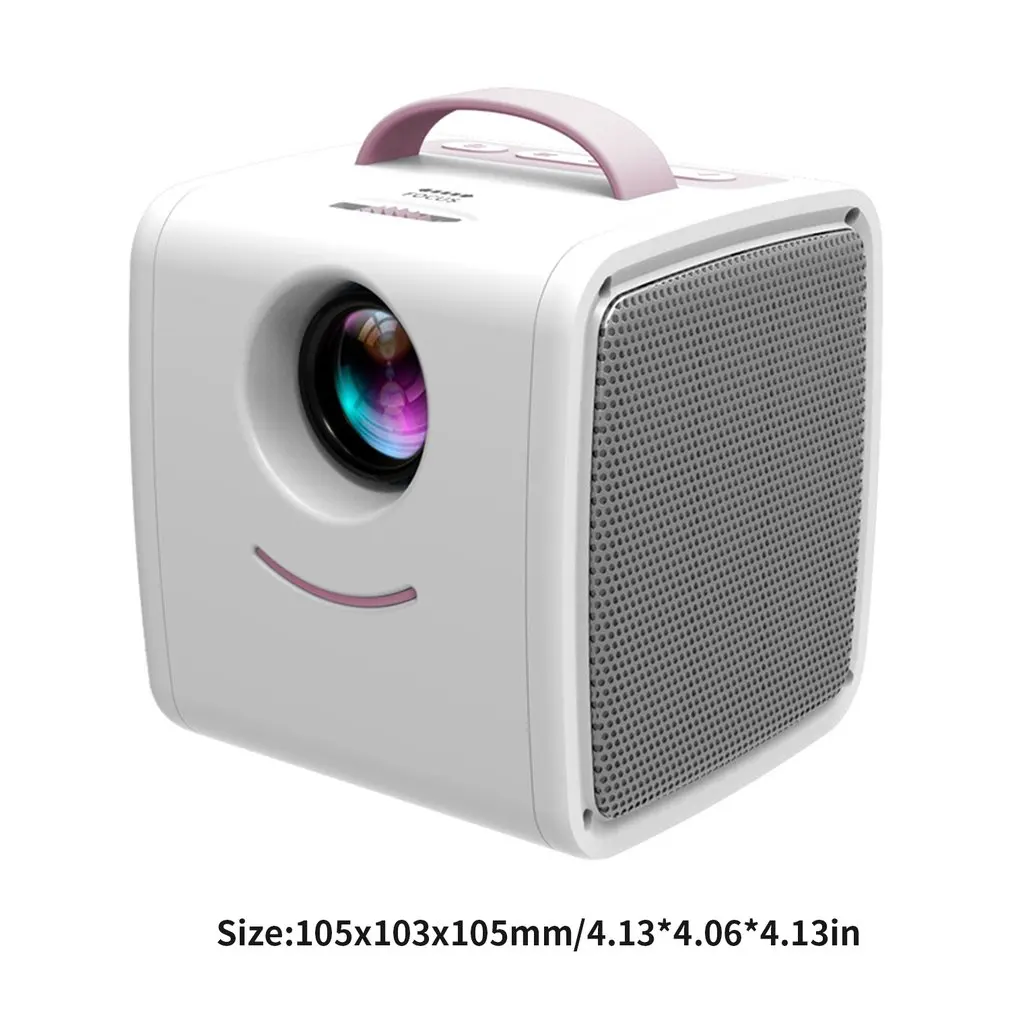Мини Q2 дома дети проектор Портативный Led Поддержка Hd 1080P маленький прожектор 20-80 дюймов проекции Размеры