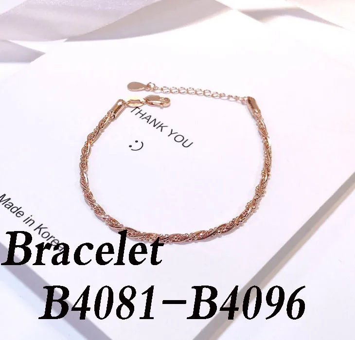 

Высококачественный серебряный браслет 925 B4081 B4082 B4083 B4085 B4086 B4087 B4088 B4089 B4090