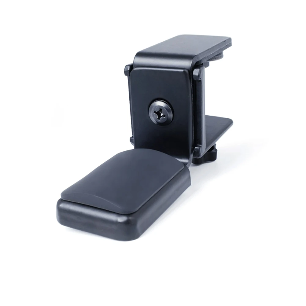 

Universal Metal Desk-mount Headphone Hanger Frosting Texture Headset Stand Gaming Headset Shelf Rack With Screw Wrench