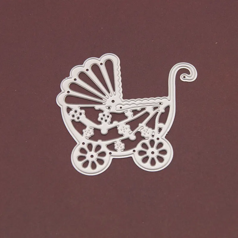 

Die Cutting dies Baby carriage metal craft paper die Scrapbooking/DIY Embossing mould Christmas New Year
