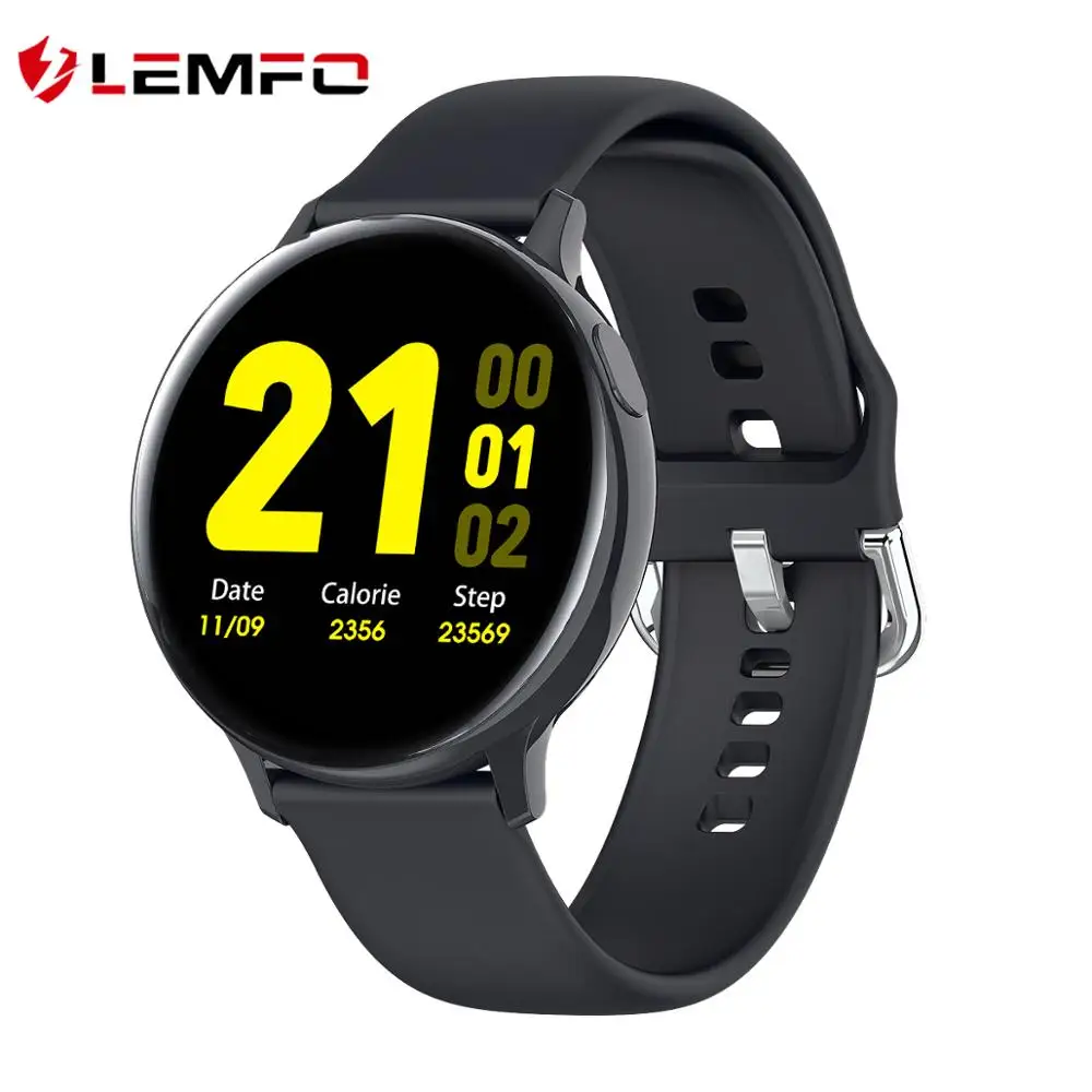 LEMFO S20 Смарт часы для мужчин и женщин 1 4 inch частота сердечных сокращений монитор