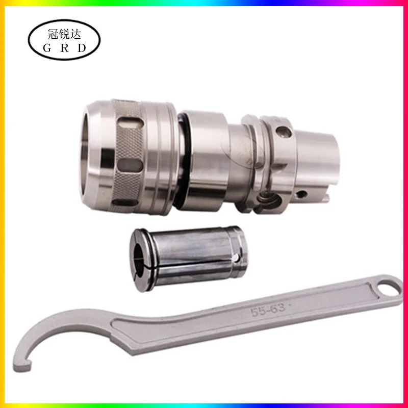 

Высокая точность HSK HSK63A C32 C42 120L сильный инструмент для тяжелой резки хвостовик HSK CNC обработка Центровой токарный станок инструмент для отдыха держатель шпинделя