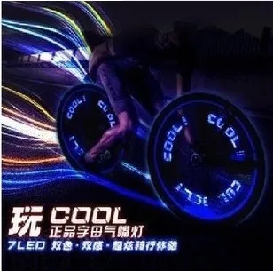 Велосипед горячие колеса преобразования буквами qi мужчин deng 7led газовое сопло езда аксессуары/вспышка лампа