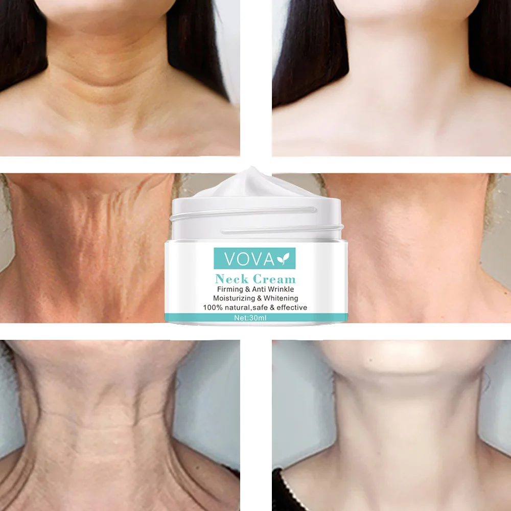 VAVO Neck Line Erasing Cream Firming and Anti Wrinkle Neck Cream  Wrinkle Smooth Skin Anti Aging Whitening Cream 30ml