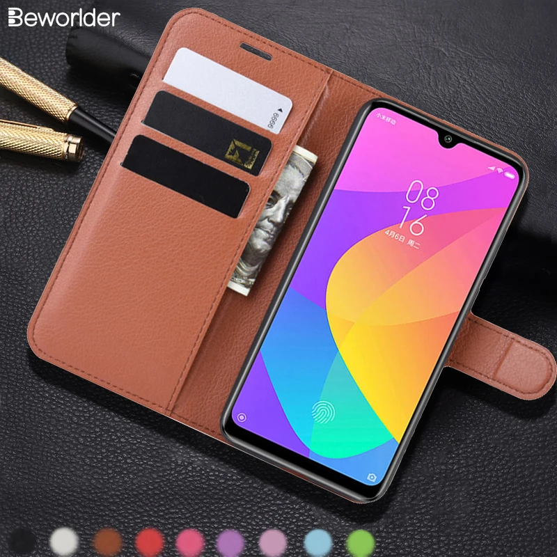 Бумажник телефон сумка для Xiaomi Mi A2 A3 Lite Случаи Кожа PU Card Slots Stander Protect Обложка A1 Case |