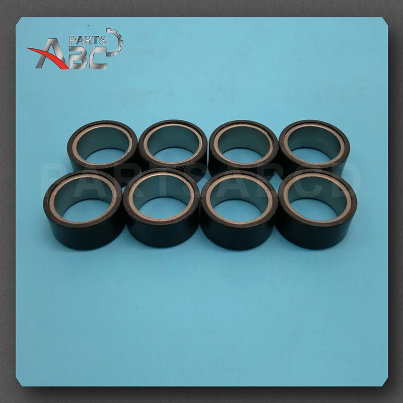 8PCS Primary Clutch Variator Roller For Hisun 500cc 700cc HS500 HS700 chain tensioner assy for hisun 700cc hs700 atv utv parts 14500 007 0000