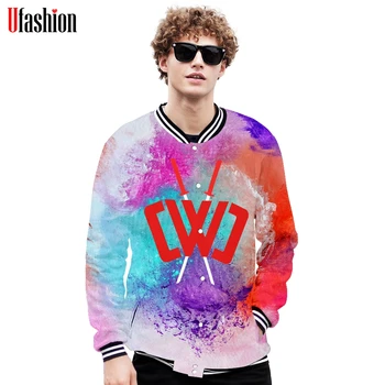 

Wild Clay 3D Hoodie Sweatshirts Baseball Uniform Long Sleeve Spring Winter Clothing 2020 Fashion Jacket Tops