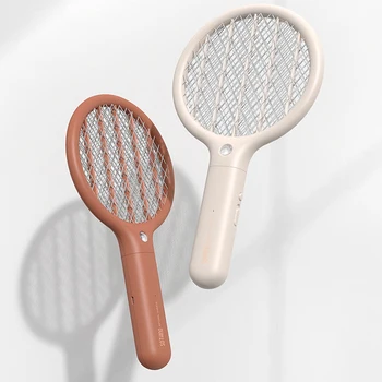

Mini Safety USB Rechargeable LED Lighting Outdoor Bedroom Electric Mosquito Swatter Home Bug Easy Operate Flies Insect Killer