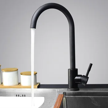 

Hot And Cold Washing Heat Resistant Simple Home Universal Multifunction Rotatable Hotel Stainless Steel Kitchen Faucet