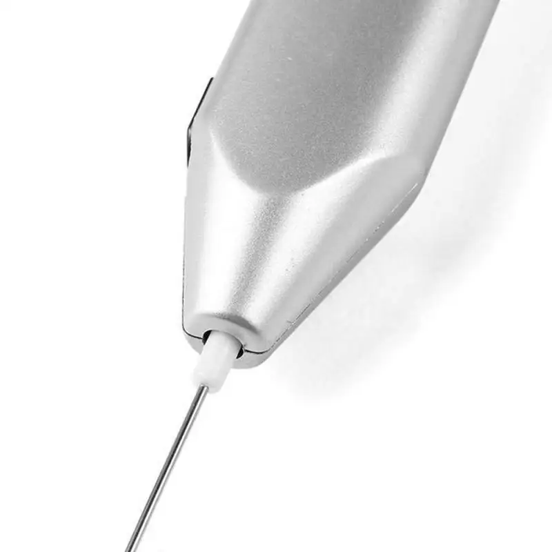 Household Kitchen Egg Mixer Mini Hand Mixing Electric Mixer Efficient Coffee Milk Food Mixing Tool 2 Color Handle Mixer