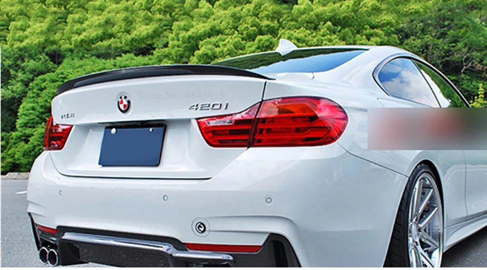 Подходит для BMW F36 4 серии двери 420i 420d 428i 435i 2014 2015 2016 2017 углеродное волокно задний