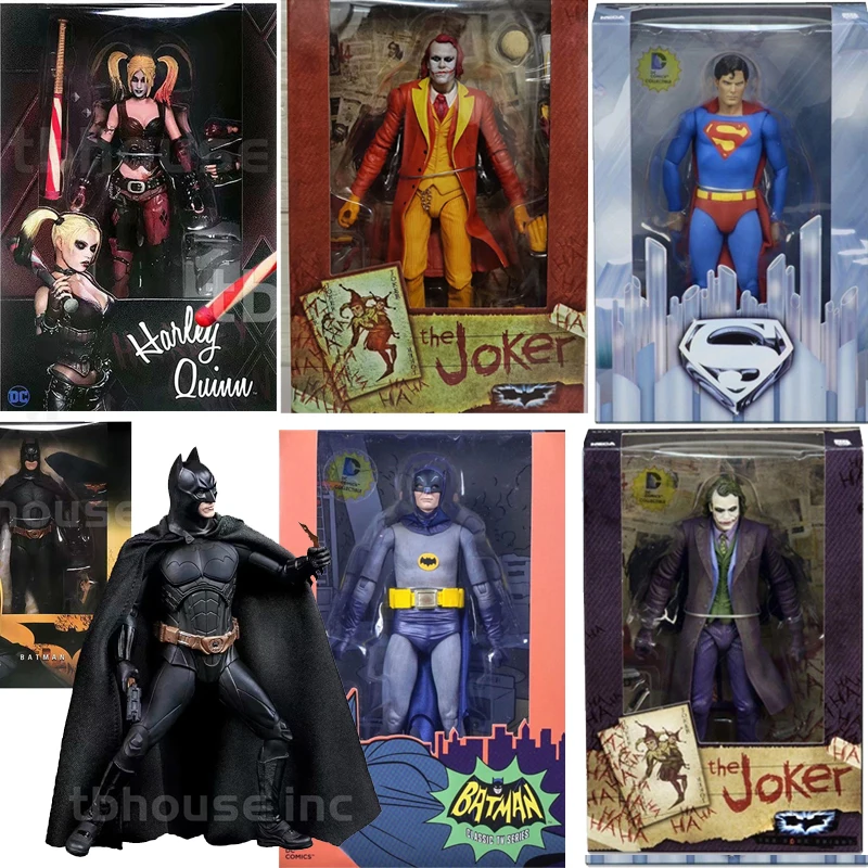 Фигурка героя мультфильма Neca Joker Брюс Уэйн игрушки Quinn Коллекционная модель