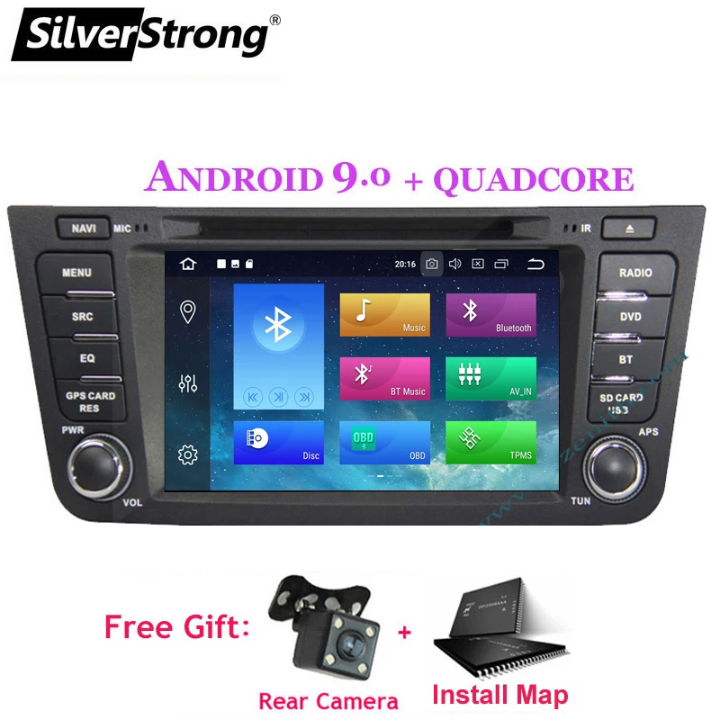 GX7-DSP-2G16G SilverStrong Android9.0 четырехъядерный DSP автомобильный DVD для Geely GX7 Emgrand X7 с навигационным радио 2din с DSP для настройки звука - Цвет: GX7-DSP-2G16G