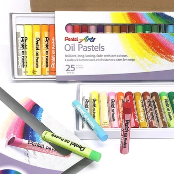 

Japanese paitong oil painting stick PHN-12/16/25/36/50 color safe non-toxic washable soft crayon