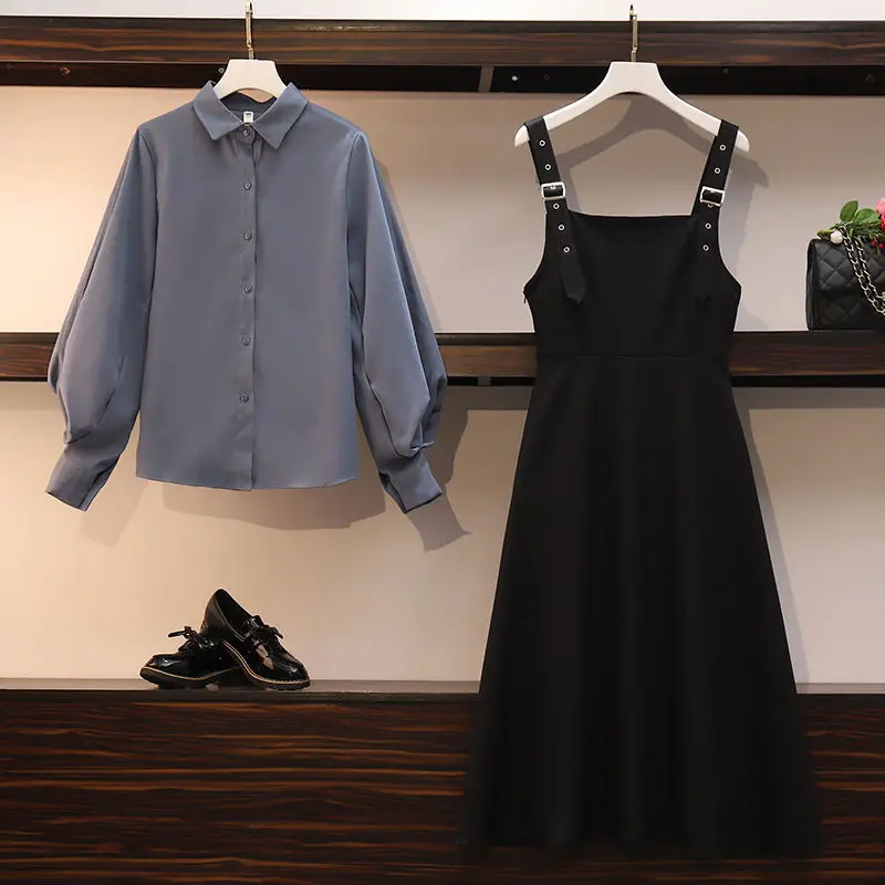 Sling Long College Lolita Dress for Women Junior Girls
