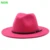 54-56-60CM Women Men Wool Vintage Gangster Trilby Felt Fedora Hat With Wide Brim Gentleman Elegant Lady Winter Autumn Jazz Caps 23
