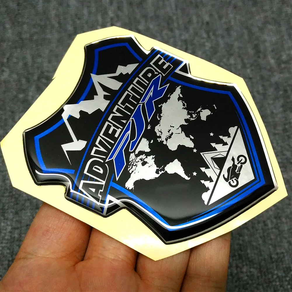 For Yamaha FJR1300 FJR 1300 Tank Pad Protector Side Fairing Emblem Badge Logo Windshield Trunk Aluminium Cases Stickers 2019 | Автомобили