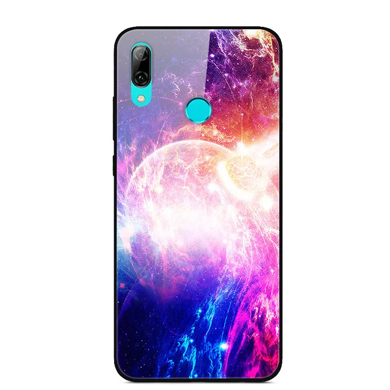 4 Для huawei P Smart Z чехол из закаленного стекла Космический крышка Чехол для телефона P Smart Z чехол с рамкой из термополиуретана для huawei PSmart Z STK-LX1 бампер - Цвет: 4
