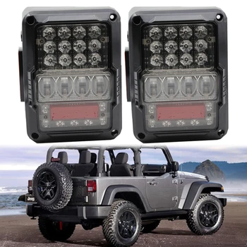 

Led Tail Light For Jeep Wrangler JK Tail Lights Rear Braking Light Turning Light Running Light Reversing lamp for 07-16 Jeep