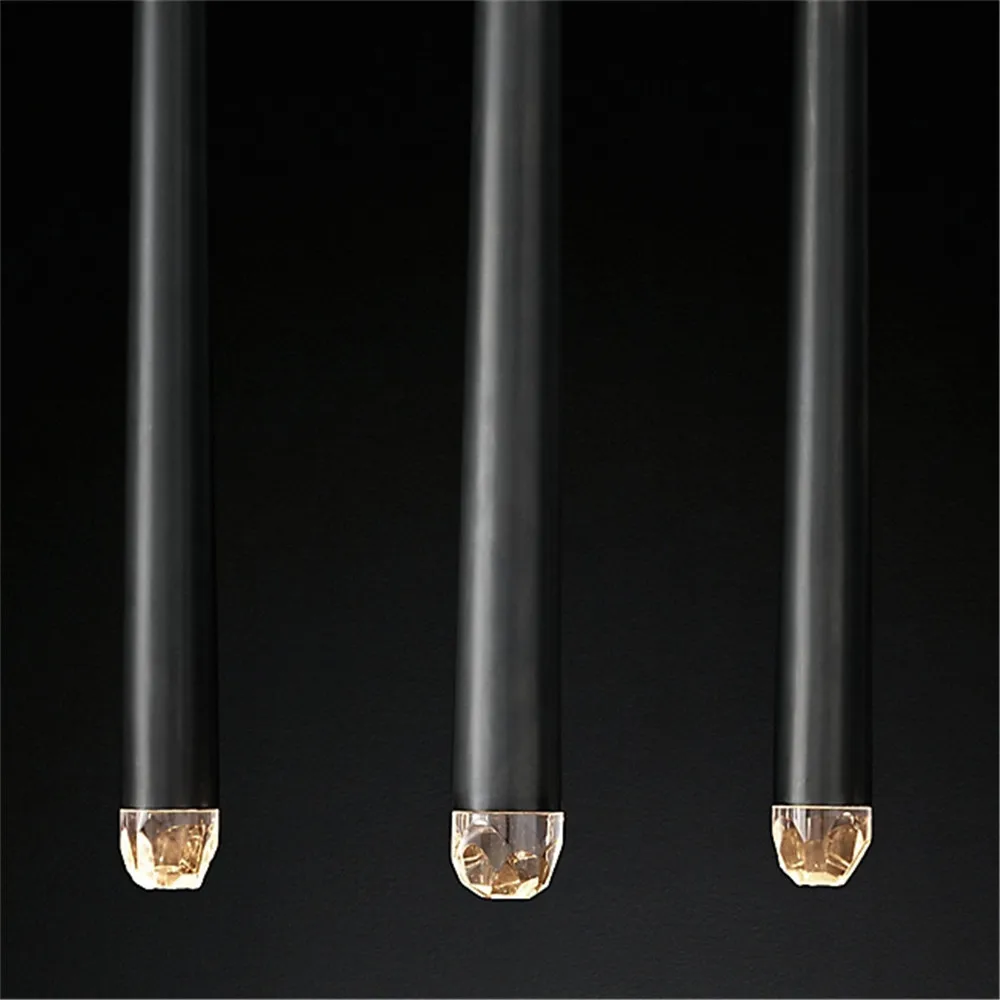 American Modern LED Wall Light Loft Decor Sconce Wall Lights Iron Crystal Bedroom Bedside Wall Lamp Home Lighting Luminaire (23)