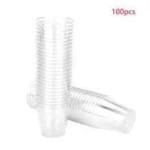 

20pcs/100pcs 30ml Plastic Disposable Clear Durable Drinking Cups Eco-friendly Clear Disposable Plastic Tea Cup Coffee Cups