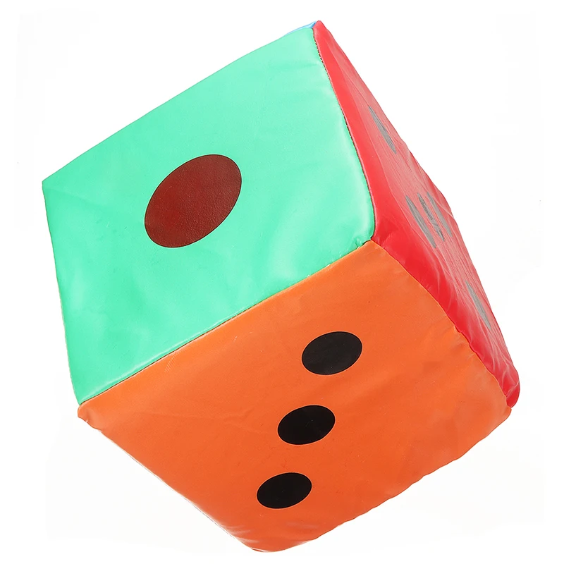 1 шт красочные 20 см подходит для детей с артистическим Fun Dice губка Искусственная