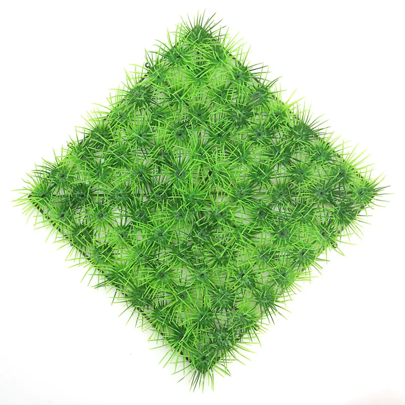 

Eco-Friendly Aquarium Ornaments Artificial Water Plastic Green Grass Plant Lawn Aquatic Aquarium Fish Tank Decor