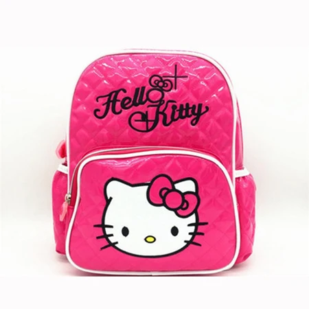 Рисунок «HELLO KITTY» Популярные токарные мини-рюкзак для девочек Стиль PU корейский рюкзак женские Высокое качество Рюкзак Студенческая сумка мульти-функциональная сумка - Цвет: Small style3