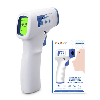 

Digital Infrared Thermometer Forehead Thermometer Non-Contact Prof with Fever Alert Function essional Precision Thermometer