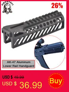 Алюминиевый Жесткий анодированный GT стиль 416 M-LOK мод Lite Handguard рельсовая система для AR AEG Airsoft M4A1 Пейнтбольный приемник коробка передач
