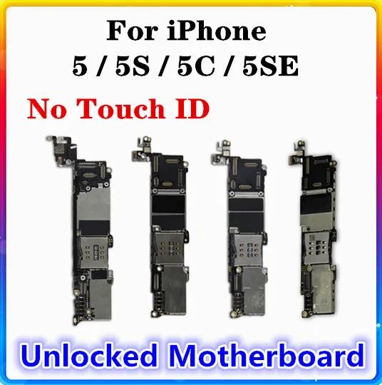 Для IPhone 5 материнская плата 5S / SE 5C 100% с чипами без ID логическая Touch бесплатная доставка|Антенны для мобильных