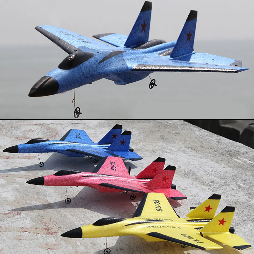 RC Plane Flying Glider Fixed Wing Fight Aircraft 2.4G Electric RC Airplane Xtactical Drone RC Toys for Children Kids Boys Gifts