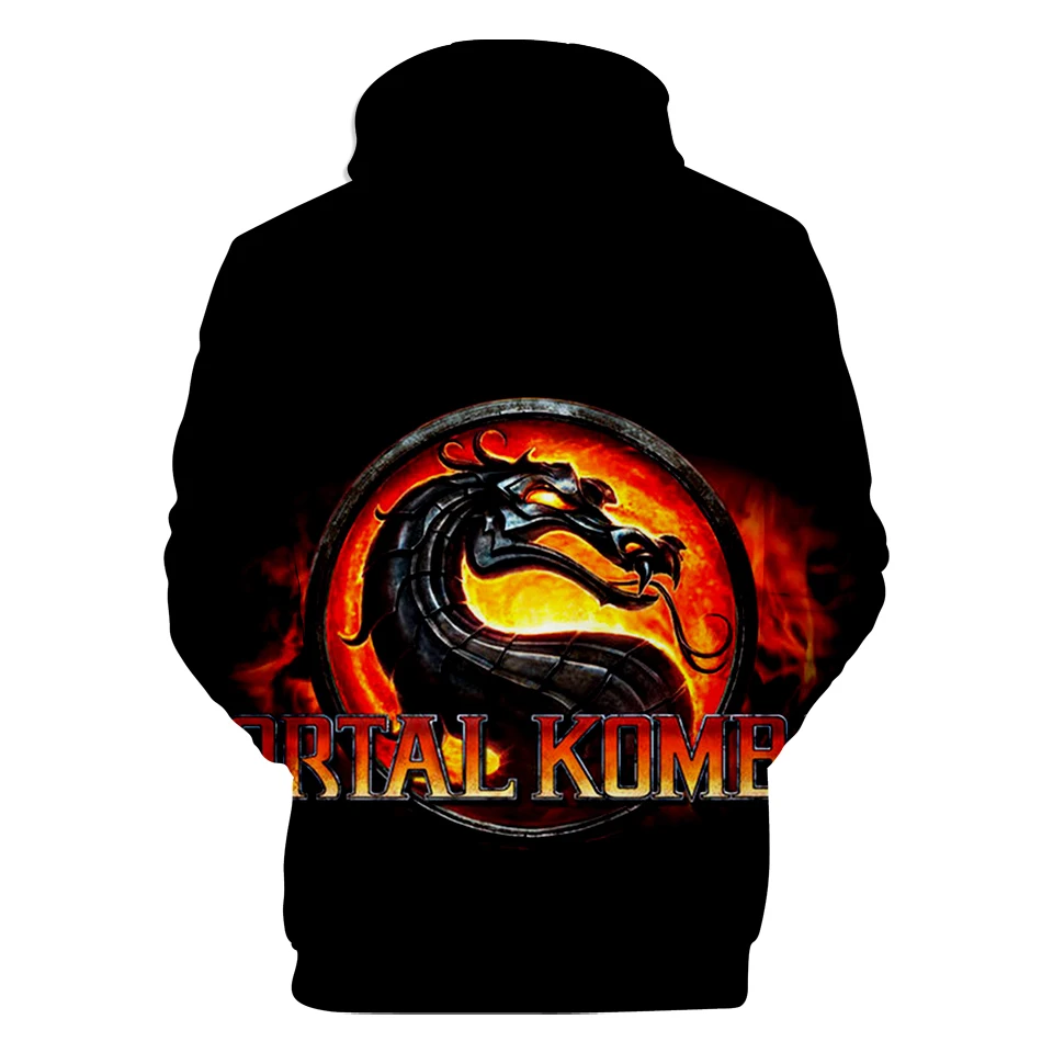 Mortal Kombat 11 толстовки 3D принт уличная Мужская толстовка одежда Повседневная новейшая негабаритная Толстовка пуловер мужские толстовки