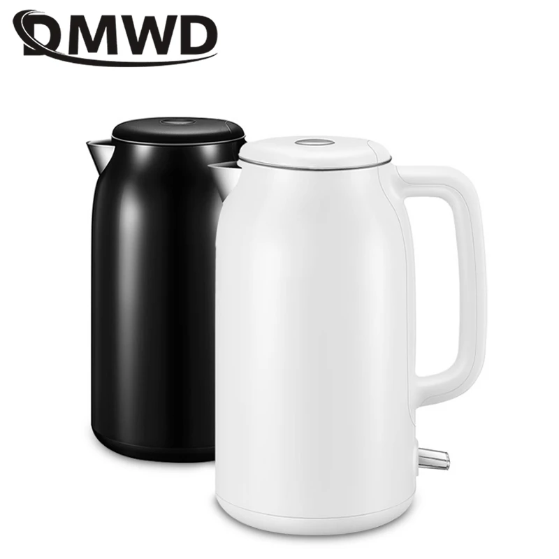 DMWD 1.7L бытовой электрический чайник 220V Нержавеющая сталь молока Чай