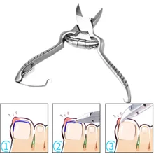 

New Stainless Steel Thick Hard Toe Nail Clippers Plier Heavy Duty Pedicure Tools Gourd Shape Cuticle Scissor